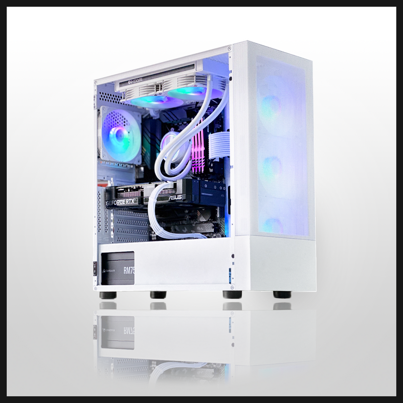 white valkyrie gaming pc