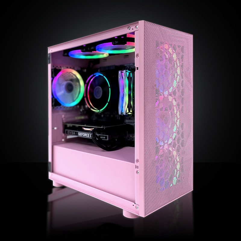 pink odyssey airflow RTS pc build